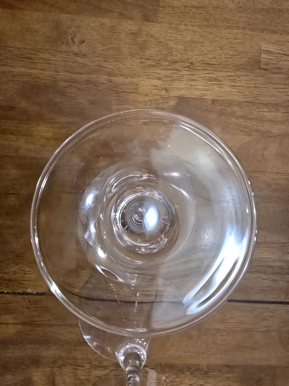 Set of 3 Signed Lenox Tuscany Classics Crystal Martini Glasses Cocktail Stemware